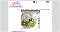Desktop Screenshot of blossomsbyangelica.com